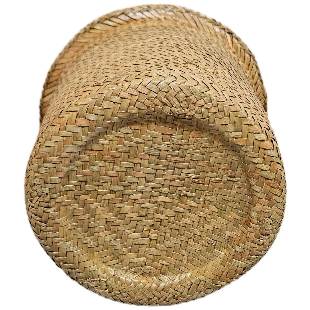 Set of 3 Woven Baskets Natural‎ Bamboo Seagrass Storage/Waste Baskets Pot Covers